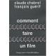 Comment faire un film