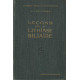 Lecons Sur La Lithiase Biliaire