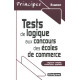 Tests de logique aux concours des écoles de commerce